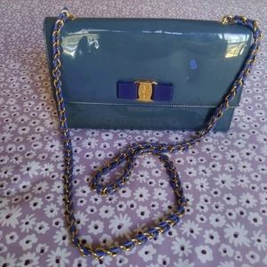 💯 🤩 🔥Steal Deals Sale Salvatore Ferragamo Chain Bag
